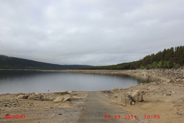 von Lia nach Tunhovd, Påsbufjorden