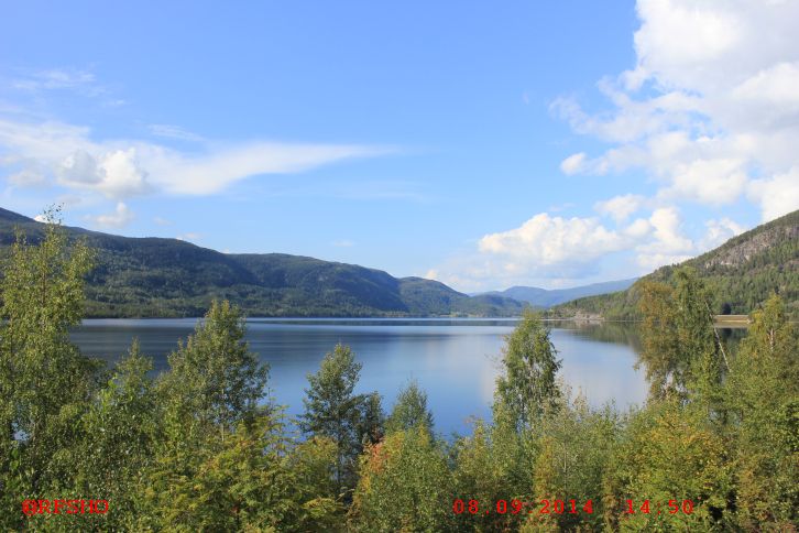 am RV 7, Krøderen
