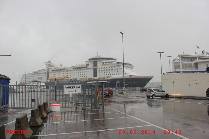 MS COLOR FANTASY legt in Oslo an 