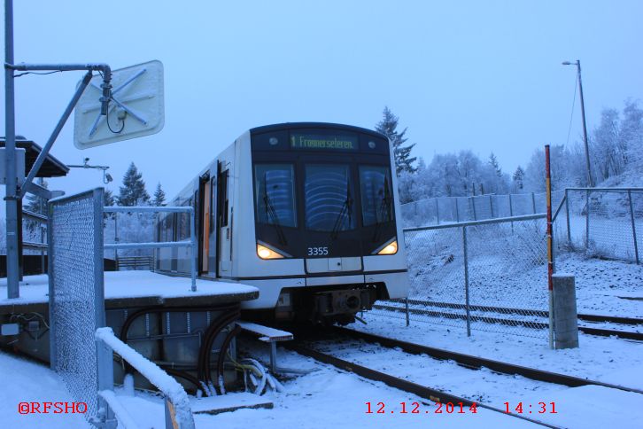 T-Bana nach Frognerseteren