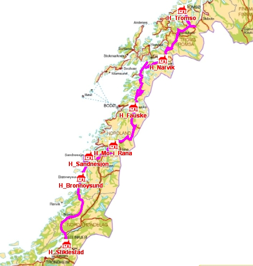 Reiseroute