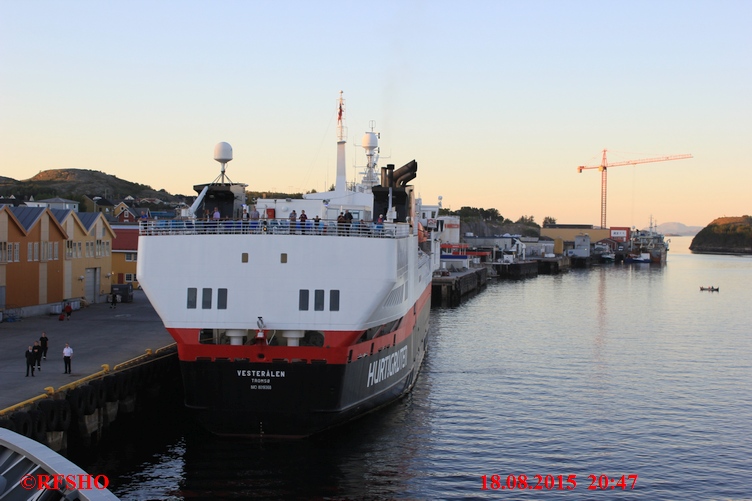 MS VESTERÅLEN in Rørvik