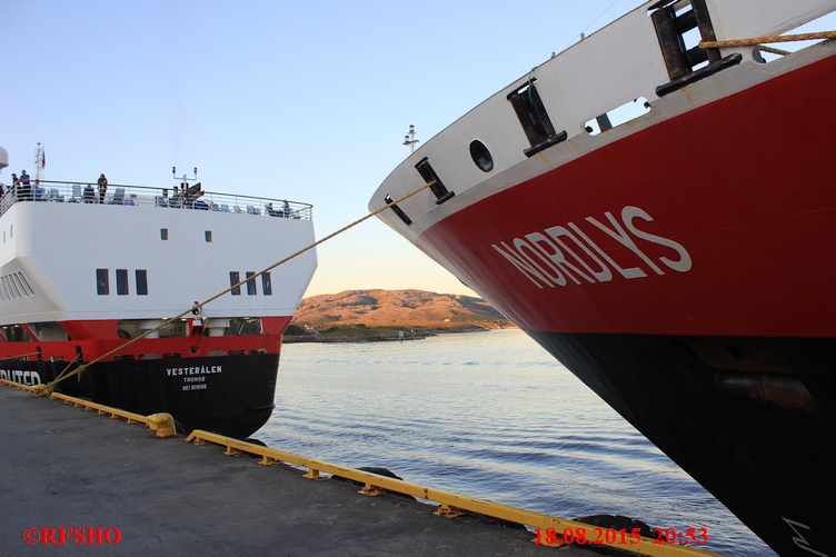 MS VESTERÅLEN in Rørvik
