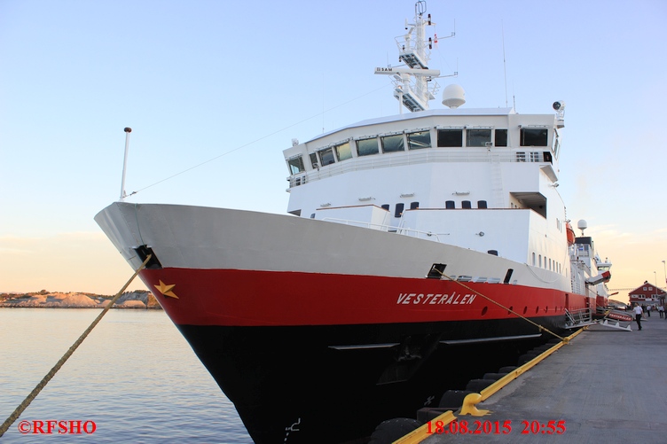 MS VESTERÅLEN in Rørvik