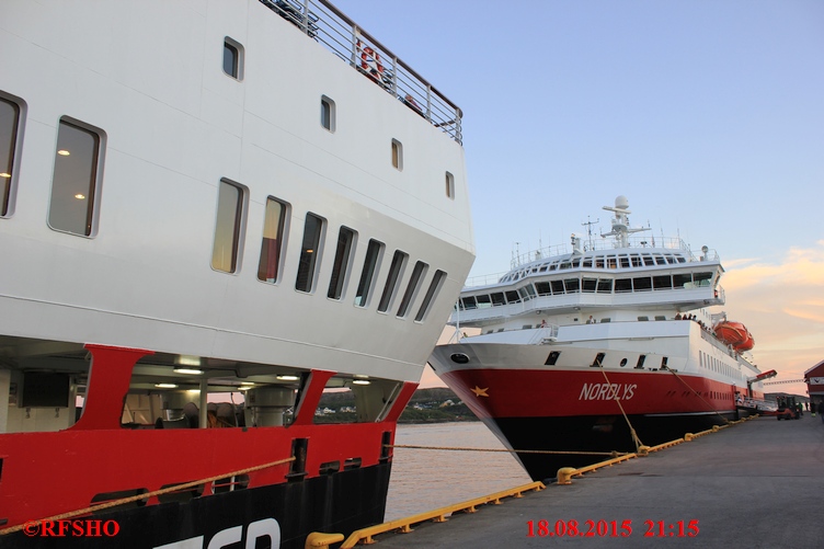 MS VESTERÅLEN in Rørvik