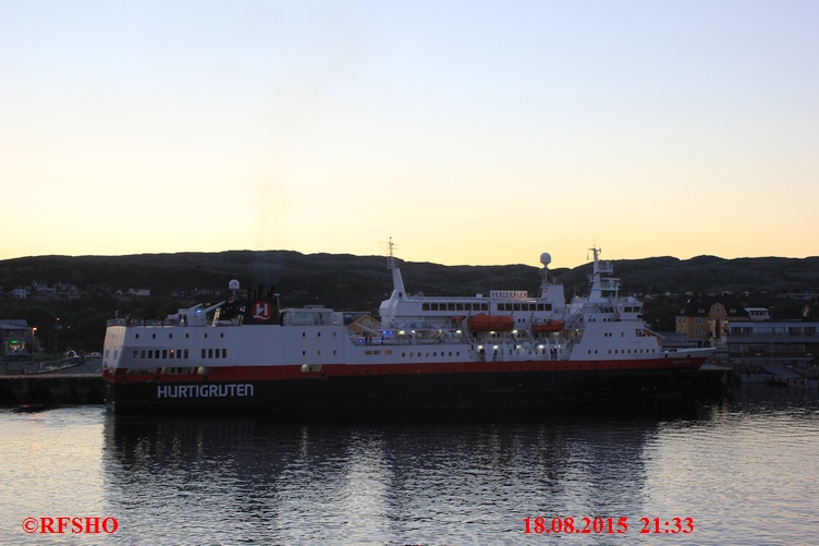 MS VESTERÅLEN in Rørvik