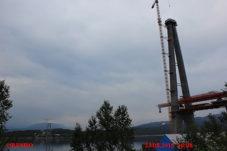 neue E6 Brücke über den Rombaken