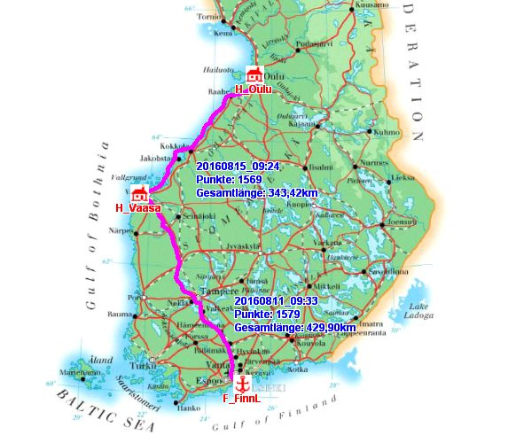 Reiseroute