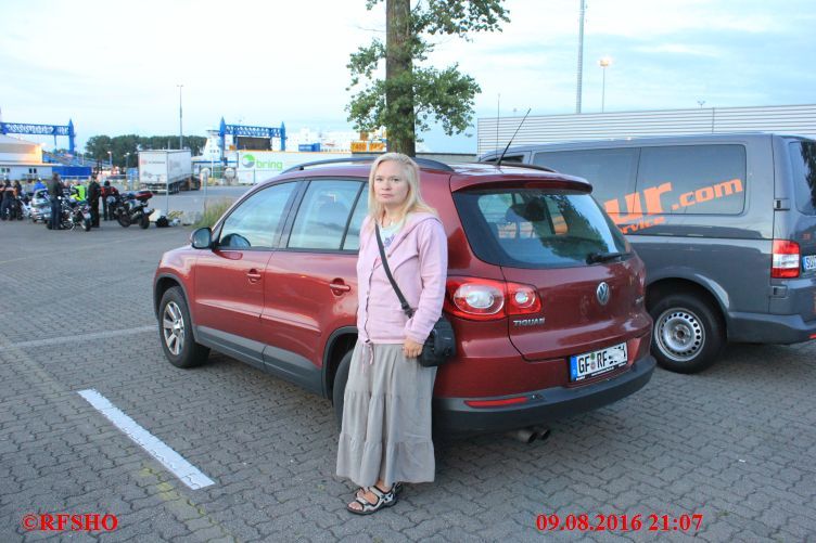 Anunft in Lübeck-Travemünde