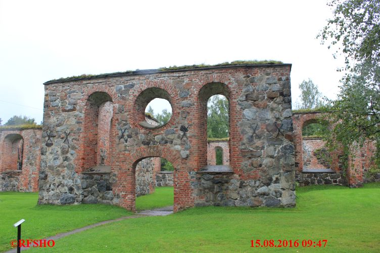 Alt Vaasa, Kirchenruine