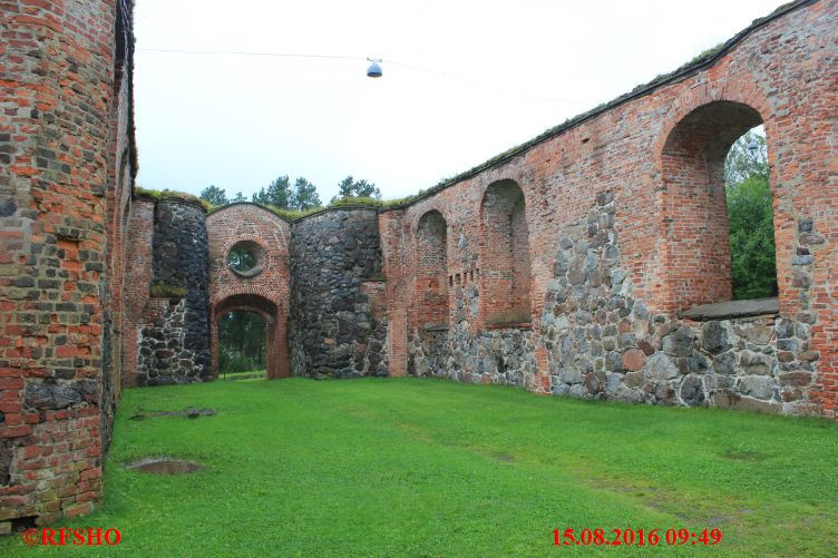 Alt Vaasa, Kirchenruine