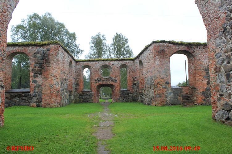 Alt Vaasa, Kirchenruine