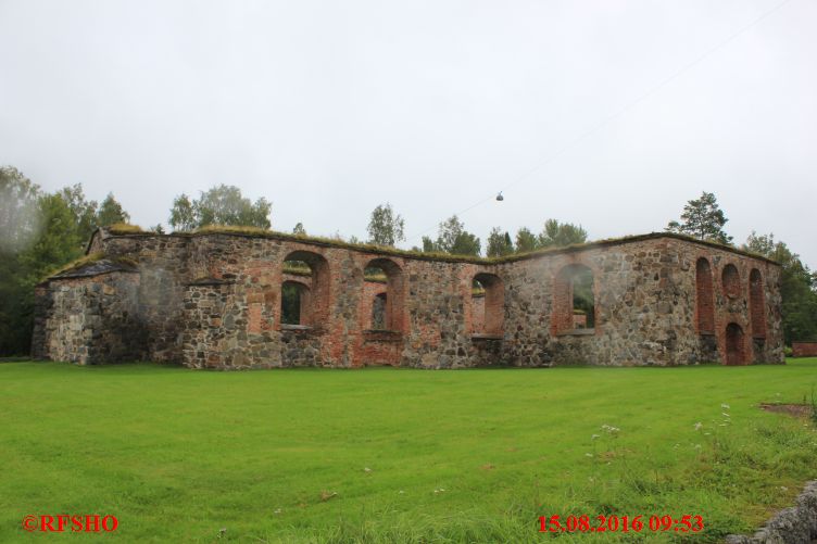 Alt Vaasa, Kirchenruine