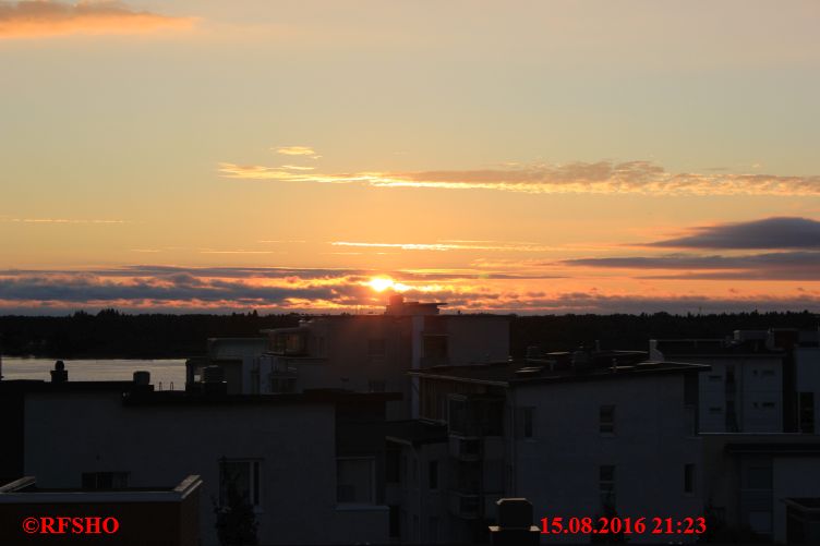 Oulu, Blick aus dem Hotel