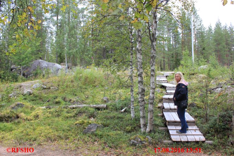 Wanderung zum Santa Claus Forest