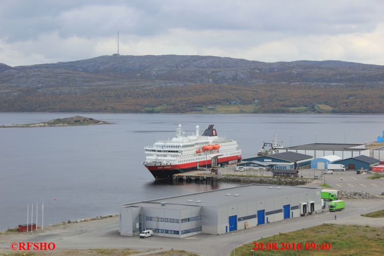 MS KONG HARALD in Kirkenes