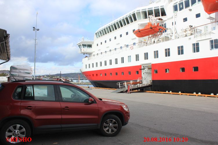 MS KONG HARALD in Kirkenes