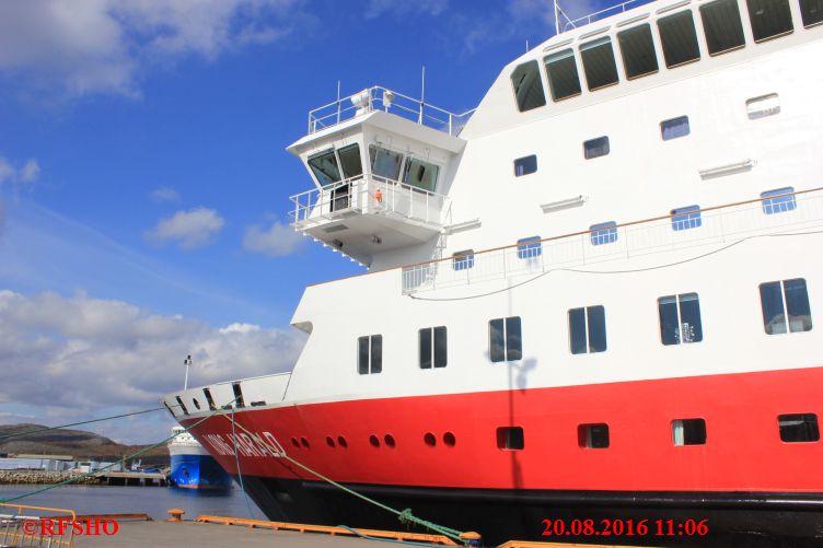 MS KONG HARALD in Kirkenes