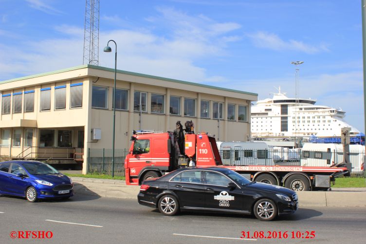 Oslo Brann og Redning, Einsatz
