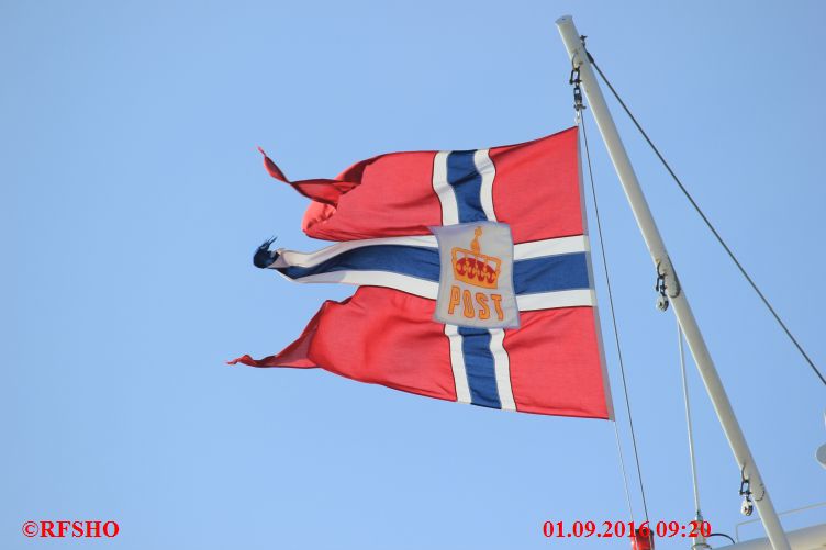 MS COLOR FANTASY, Postflagge