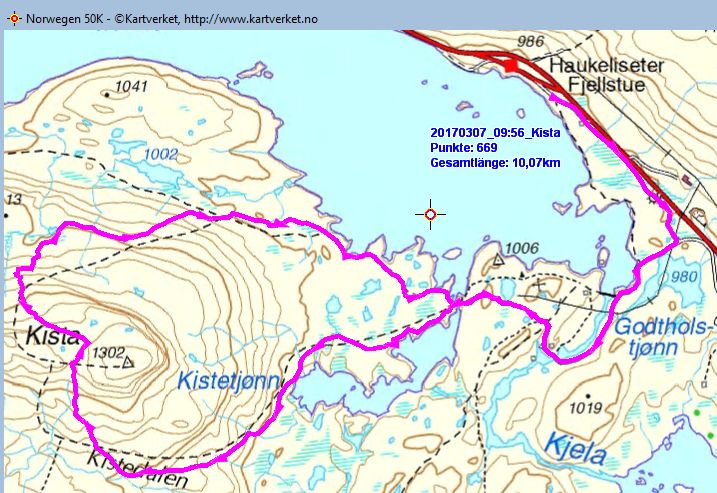 DNT Rundwanderweg Kista