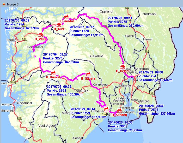 Reiseroute
