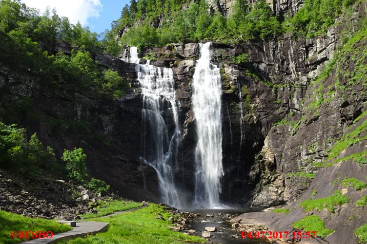 Skjervsfossen am RV 13