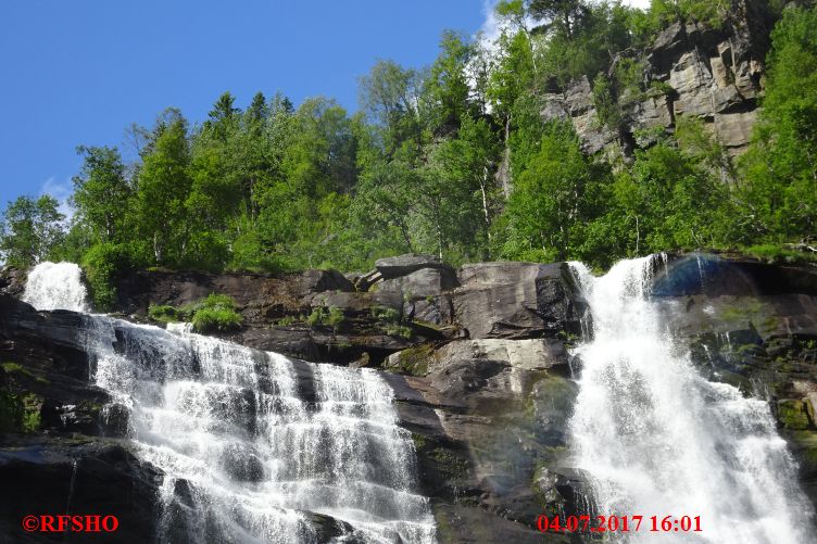 Skjervsfossen am RV 13