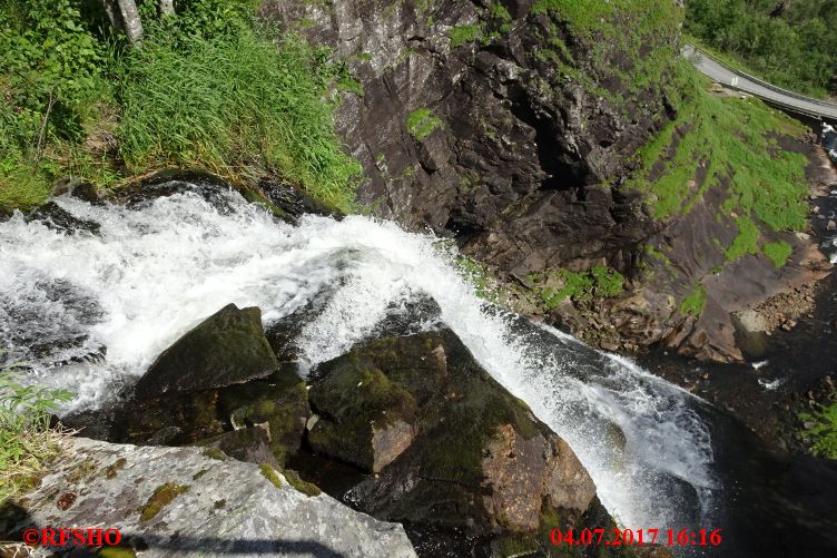 Skjervsfossen am RV 13