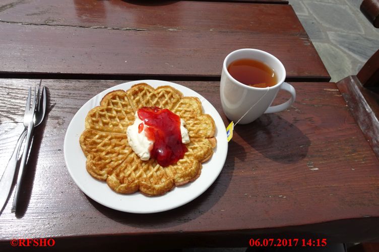 Teepause in Gudvangen