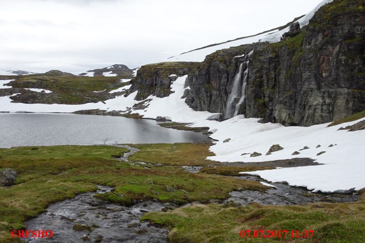 Aurlandsvegen, Snøvegen (Fv243) 2017