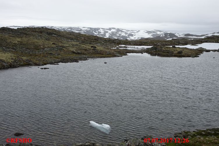 kurze Wanderung vom Snøvegen (Flotvatnet)