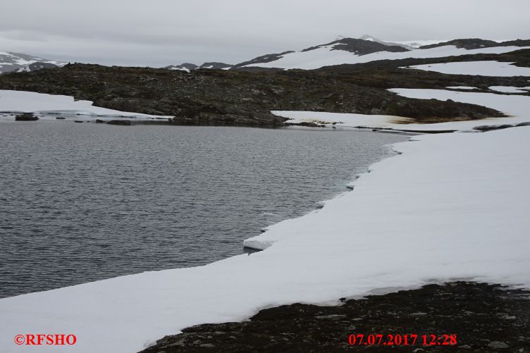 kurze Wanderung vom Snøvegen (Flotvatnet)