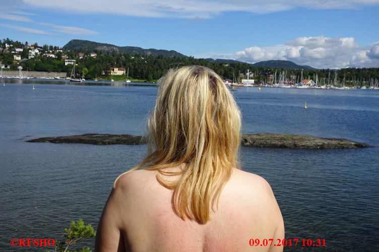 Kalvøya, noch einmal die Sonne geniessen