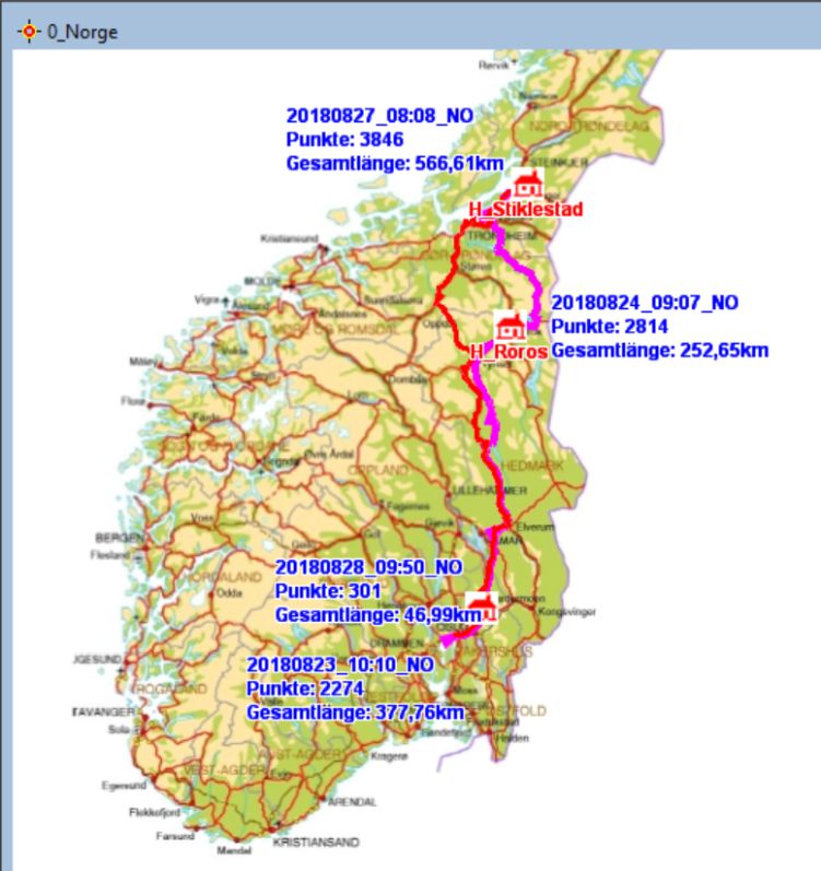 Reiseroute