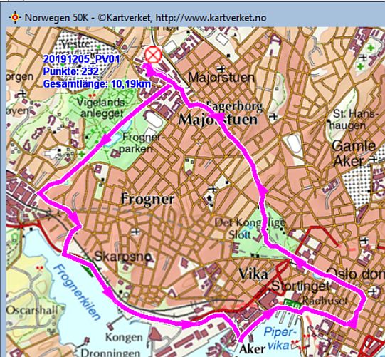 Oslo Byvandring Løype 1