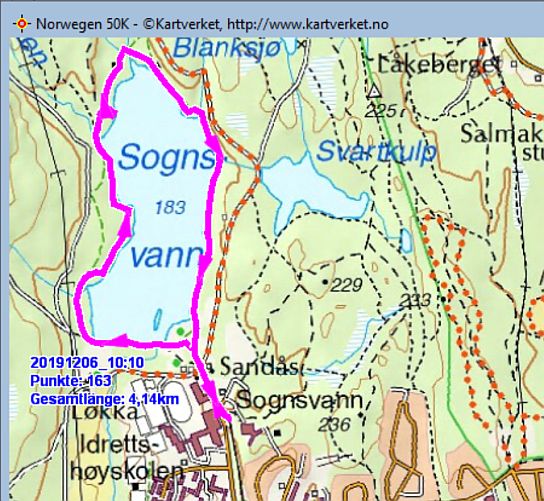 Wanderung um den Sognsvann