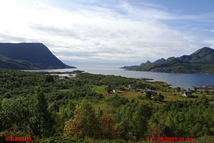 Digermulen, Wanderung zum Kaiservarden