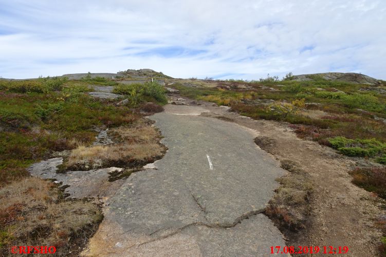 Digermulen, Wanderung zum Kaiservarden