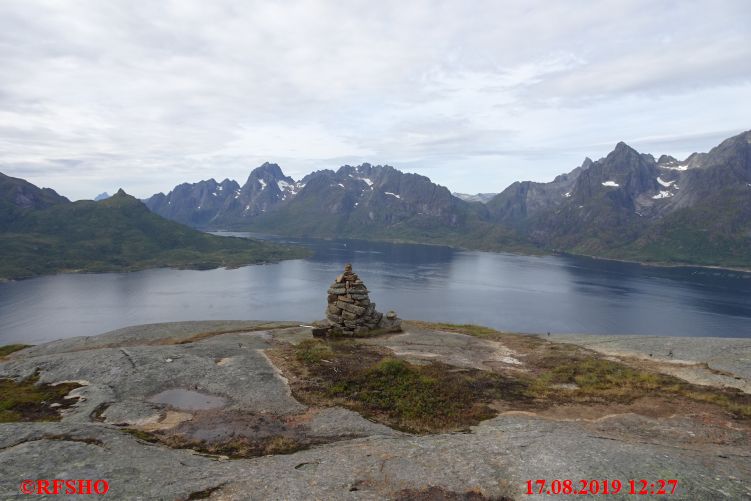 Digermulen, Wanderung zum Kaiservarden