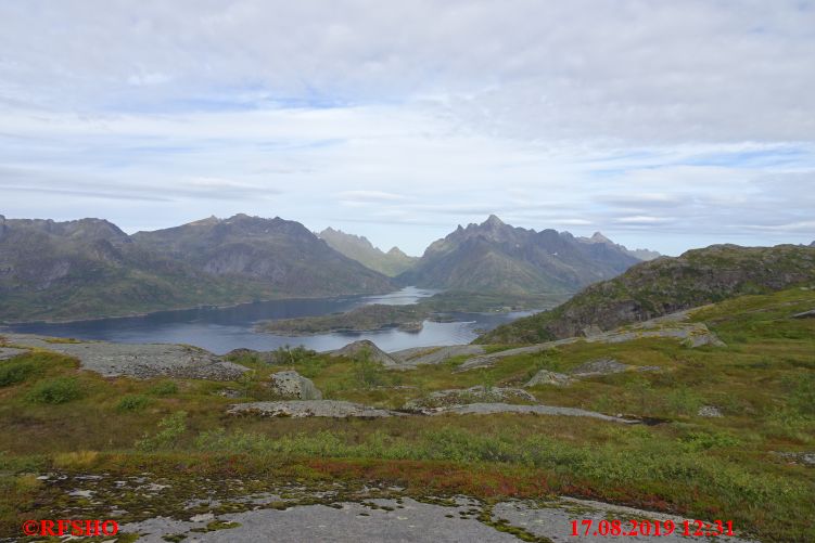 Digermulen, Wanderung zum Kaiservarden