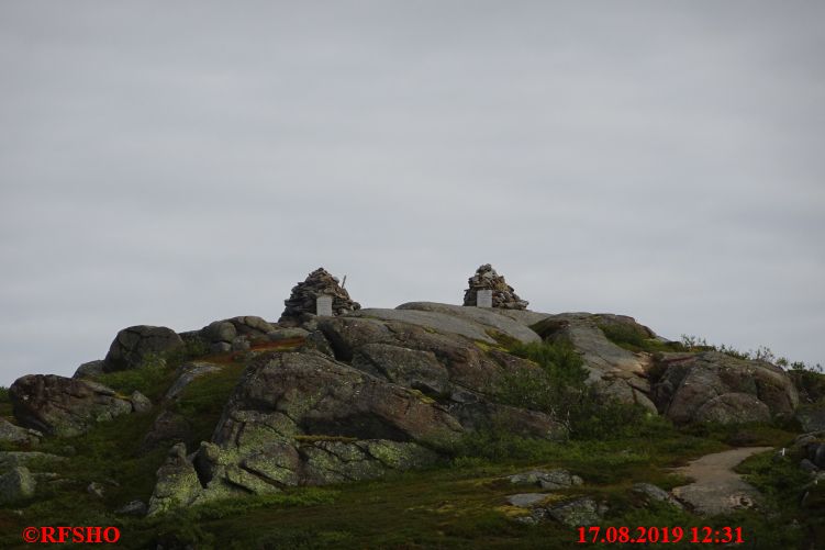 Digermulen, Wanderung zum Kaiservarden