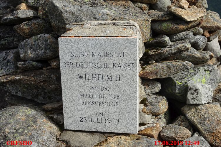 Digermulen, Wanderung zum Kaiservarden