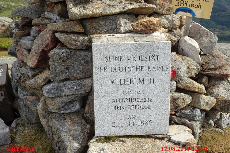 Digermulen, Wanderung zum Kaiservarden
