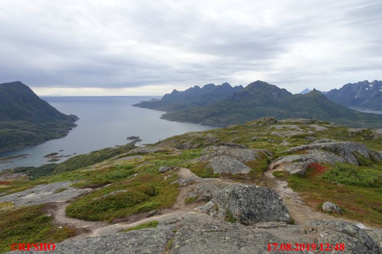 Digermulen, Wanderung zum Kaiservarden
