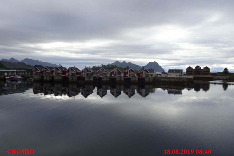 Svolvær, Blick vom Hotel