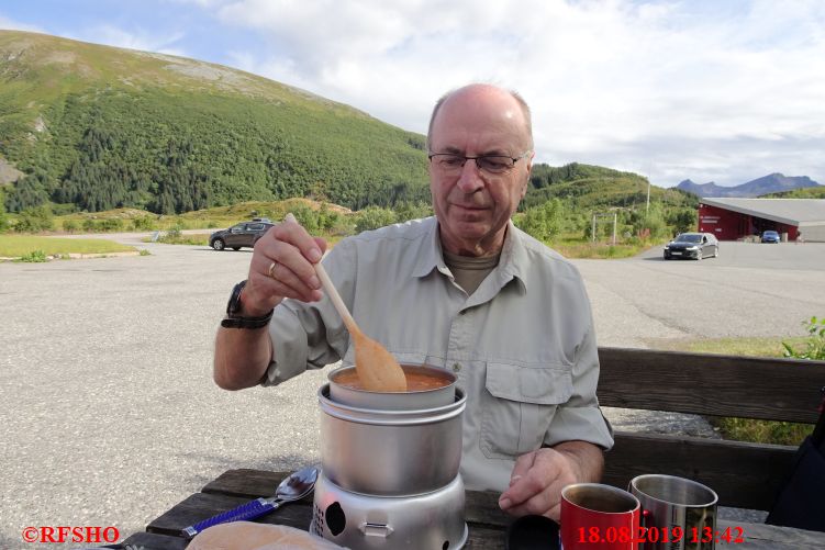 Mittagessen an der E10