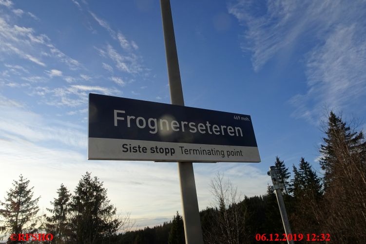 T-Bana nach Frognerseteren