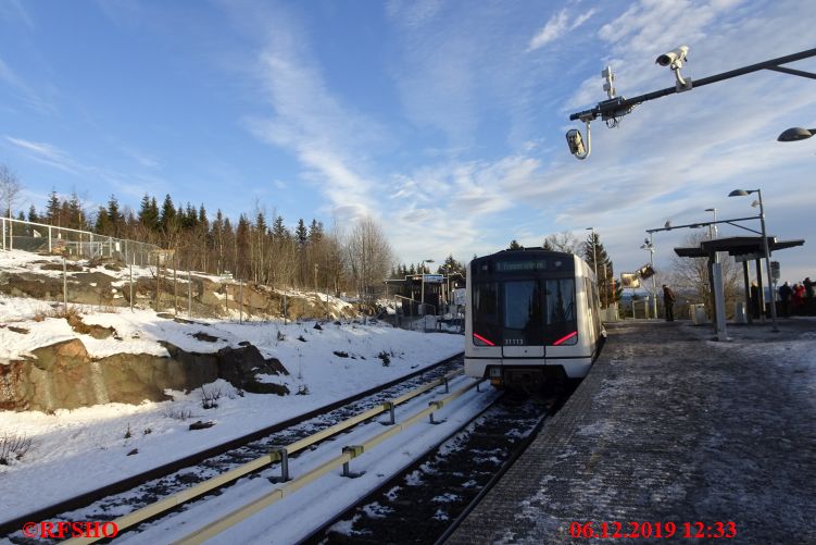 T-Bana nach Frognerseteren