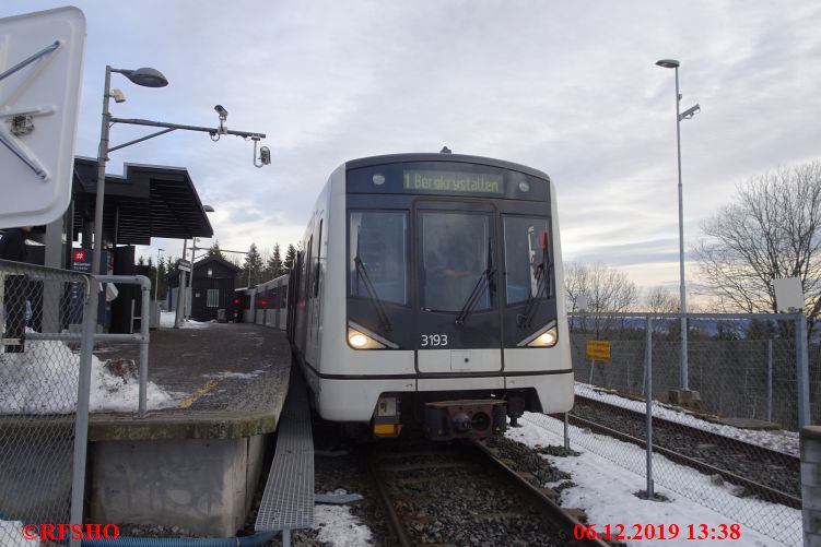Weg nach Frognerseteren